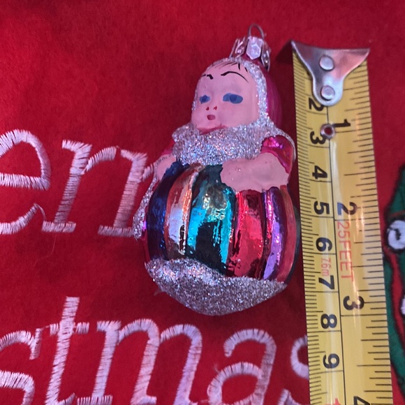 ORNAMENT 5 FIGURINE RETRO CHRISTMAS DECORATION COLLECTIBLE Poland Made 🎄 - Picture 7 of 7